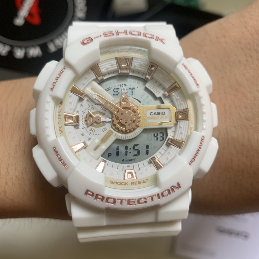 卡西欧  ga-110系列白金大实拍图片