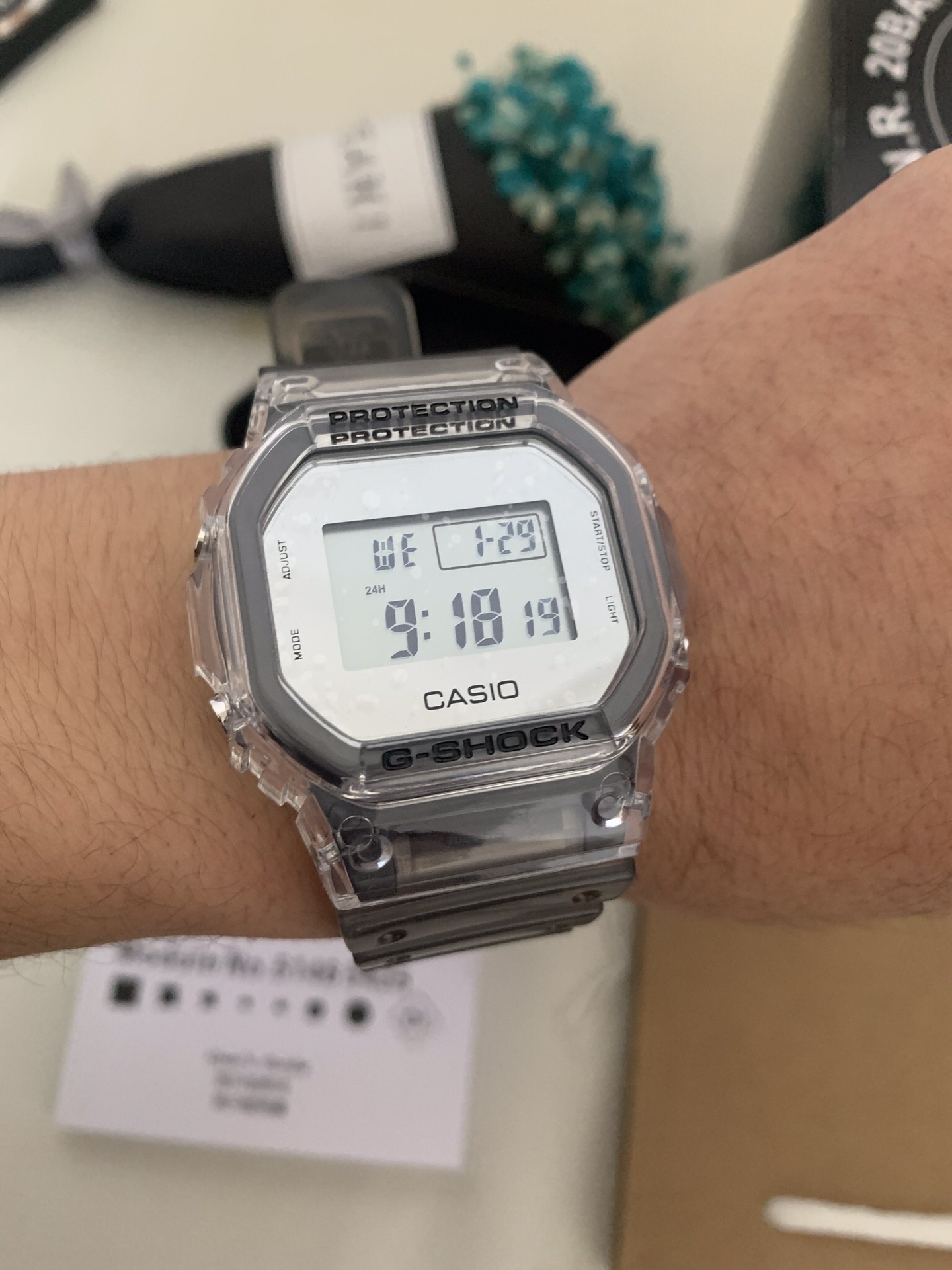 卡西欧  小方块19号冰韧小方块视频图片