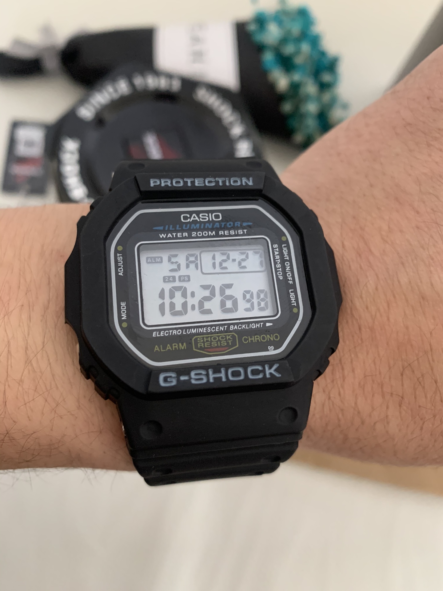 卡西欧  5600小方块1号实拍图片